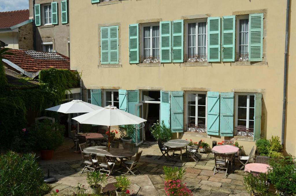 Hotel Et Studios D'Orfeuil บูร์บอนน์-เลส์-แบงส์ ภายนอก รูปภาพ